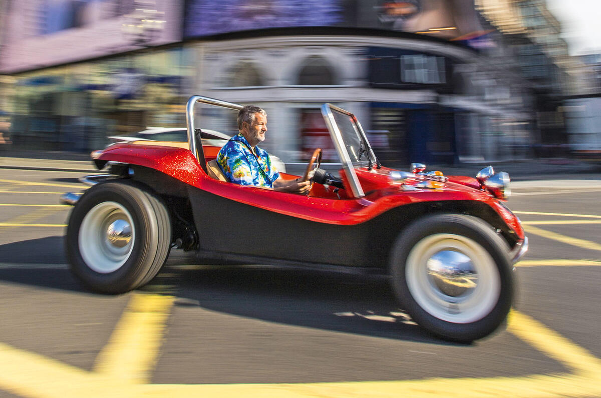 motorized beach buggy