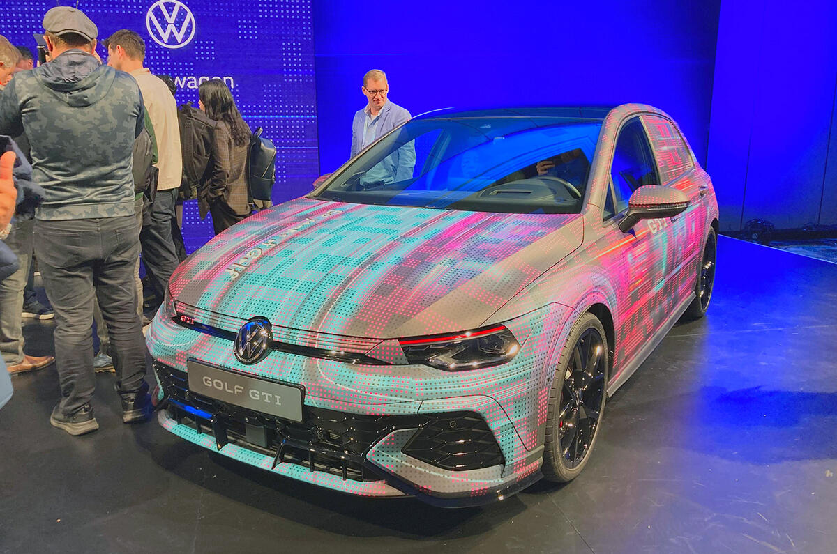 2025 Volkswagen Golf design revealed early in new images Autocar