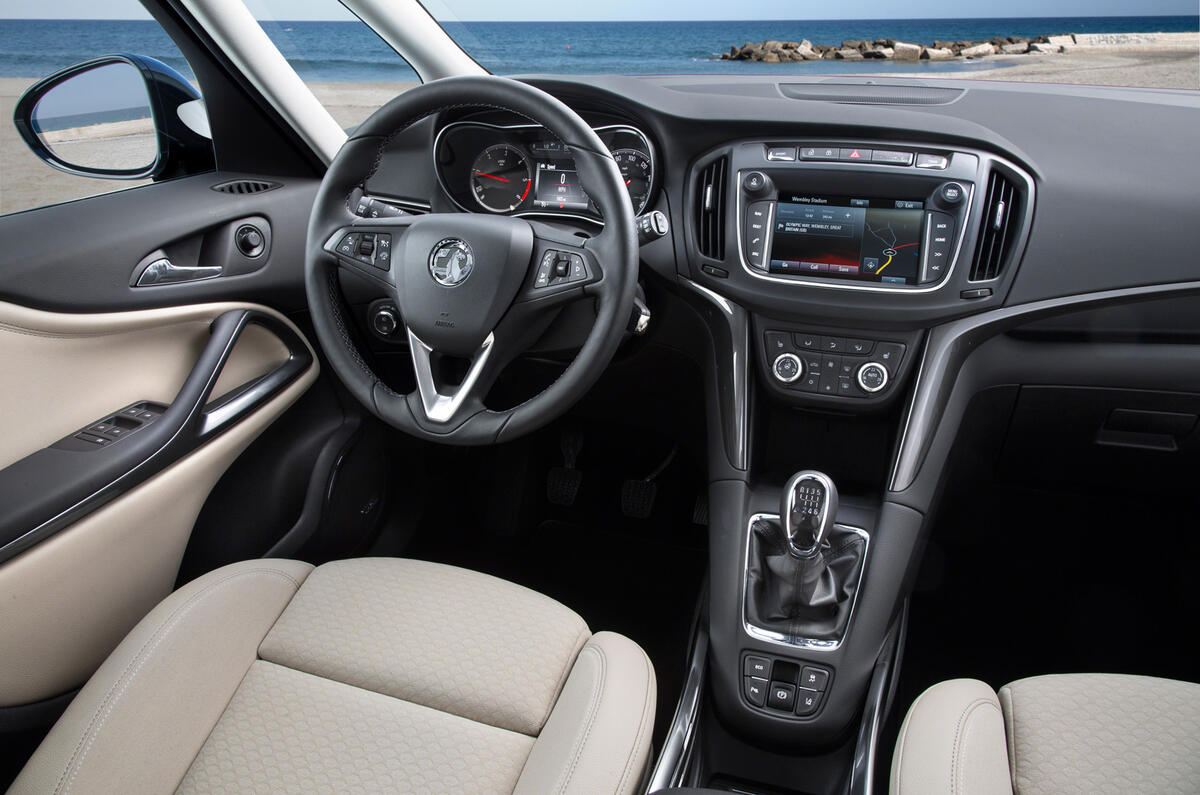 2016 Vauxhall Zafira Tourer New Pictures Autocar