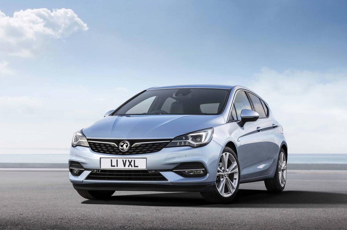 2020 Vauxhall Astra - front