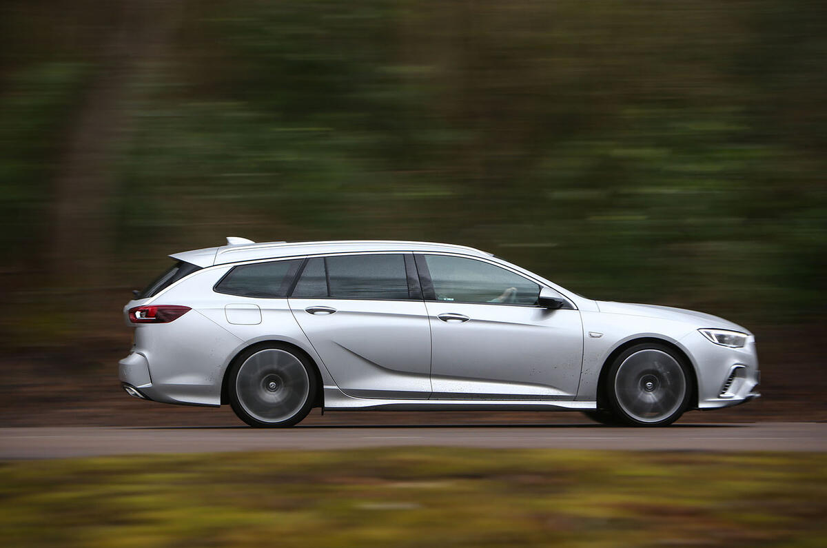 Vauxhall Insignia GSi Sports Tourer Biturbo 2018 first drive Autocar