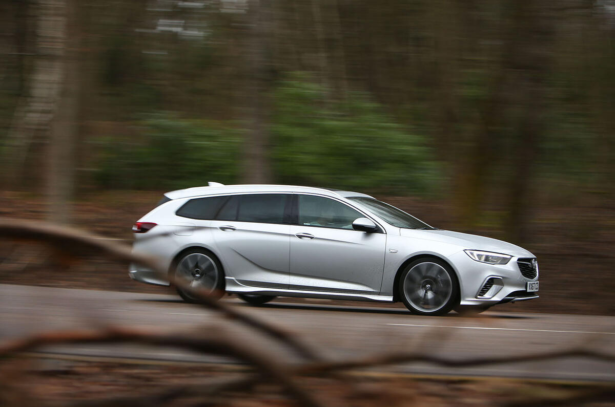 Vauxhall Insignia GSi Sports Tourer Biturbo 2018 first drive Autocar