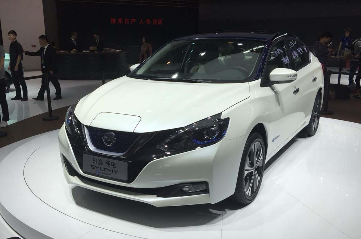 Nissan Sylphy Zero Emission revealed as Leaf-based EV for ... Nissan Sylphy Zero Emission revealed as Leaf-based EV for ...