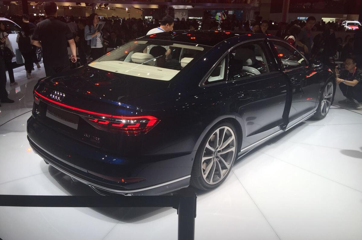 Audi A8 L Arrives As 5 3m Luxury Saloon Autocar