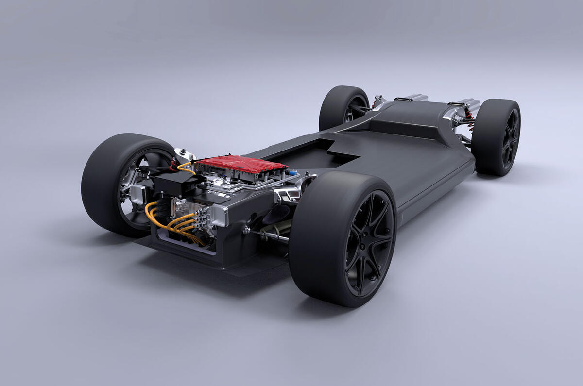 Williams reveals electric vehicle skateboard chassis | Autocar Williams reveals electric vehicle skateboard chassis | Autocar
