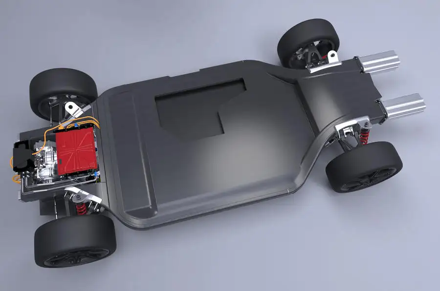 Williams reveals electric vehicle skateboard chassis Autocar