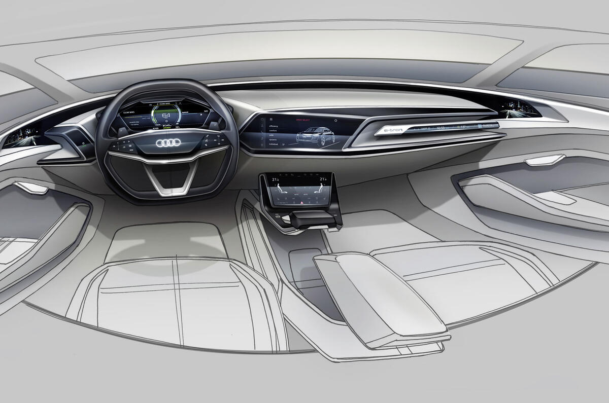 Futuristic Audi E Tron Concept Previewed In New Sketches