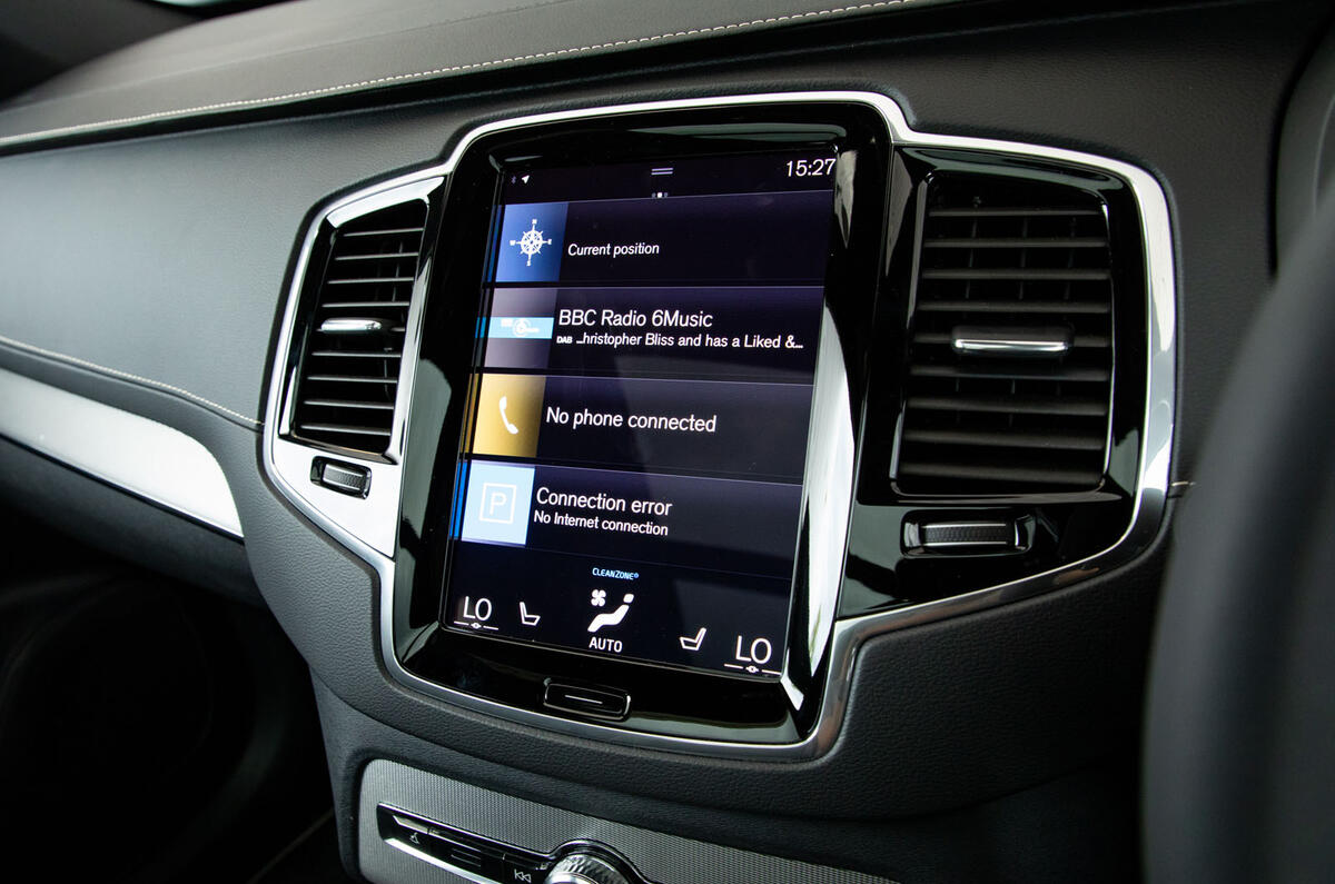 Volvo Xc90 B5 R Design Awd 2019 Uk Review Autocar