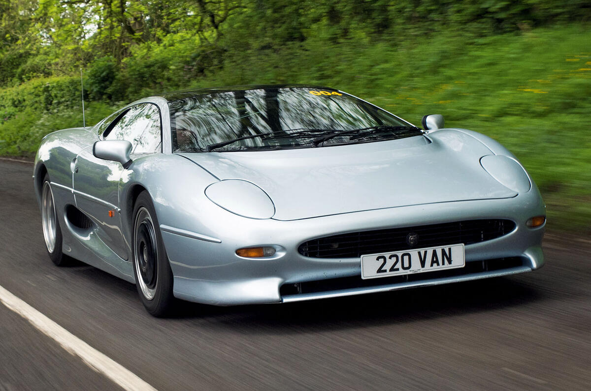 Past Masters Jaguar Xj220 Review Autocar