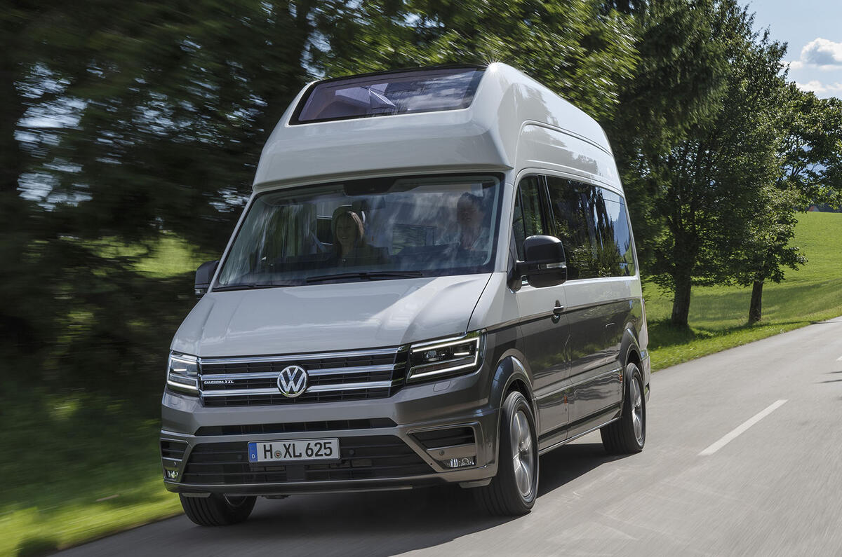 california xxl camper van