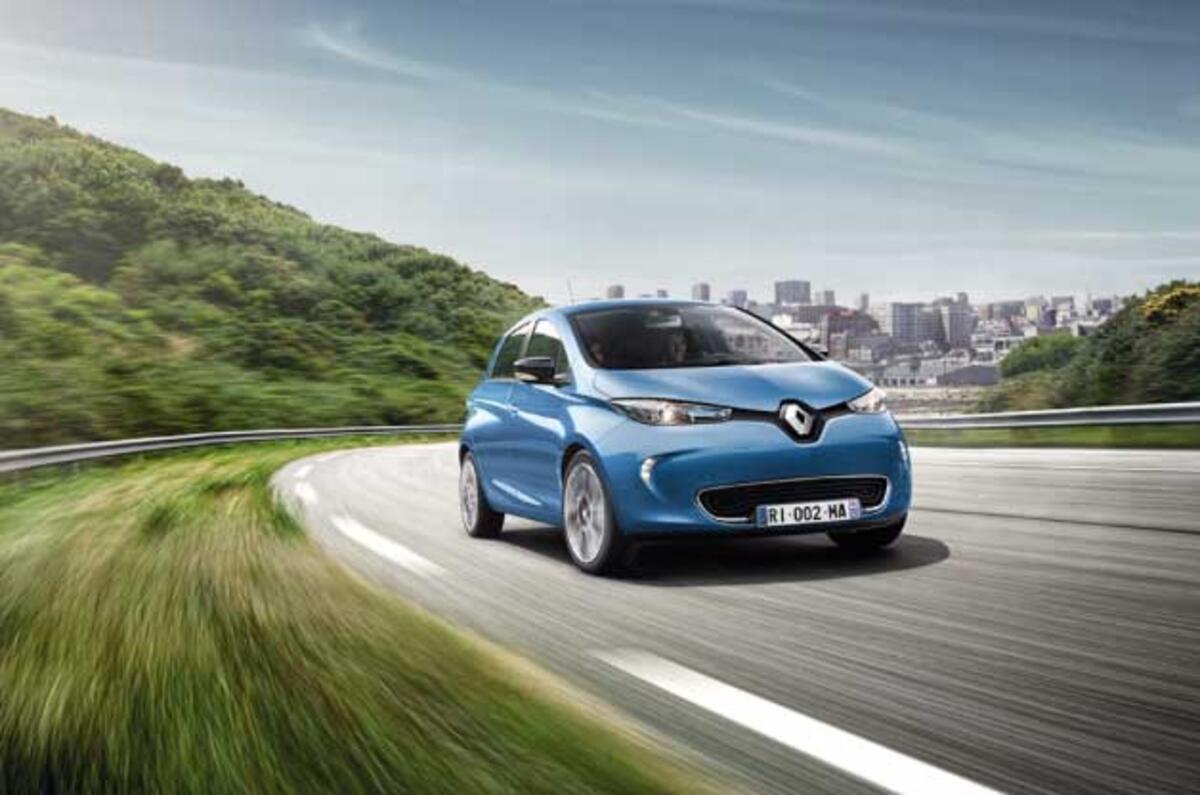 2017 Renault Zoe electric vehicle