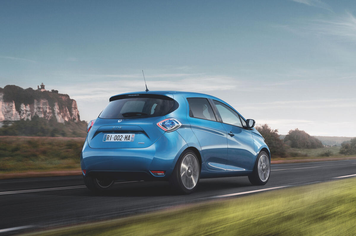 New Renault Zoe R110 priced from £18,240