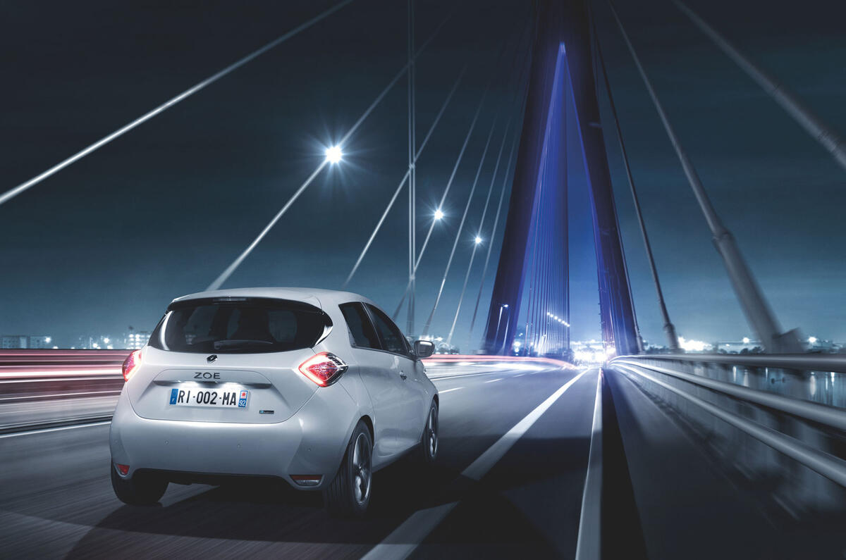 New Renault Zoe R110 priced from £18,240