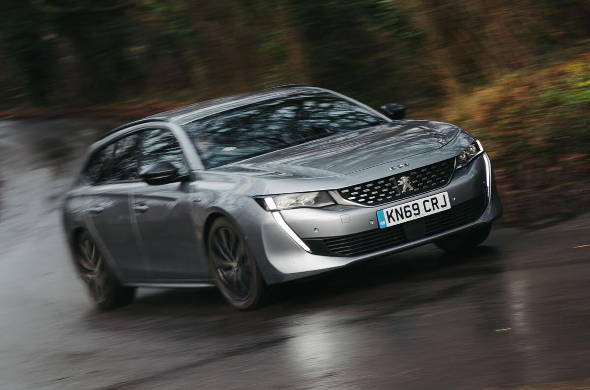 Peugeot 508 SW 2020 : adieu à l'examen à long terme - avant