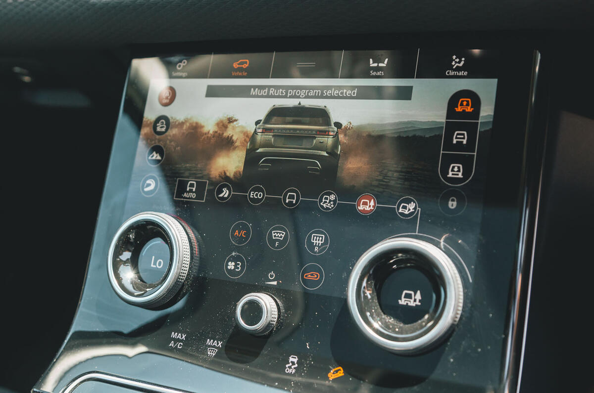 Range Rover Velar 2019 long-term review - offroad modes