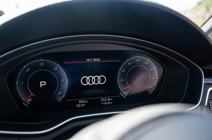 Audi S5 Sportback 2020 : examen à long terme - instruments