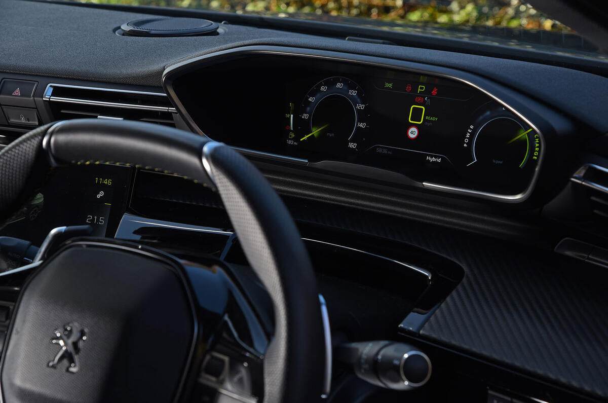 11 Peugeot 508 PSE 2021 : examen des instruments à long terme