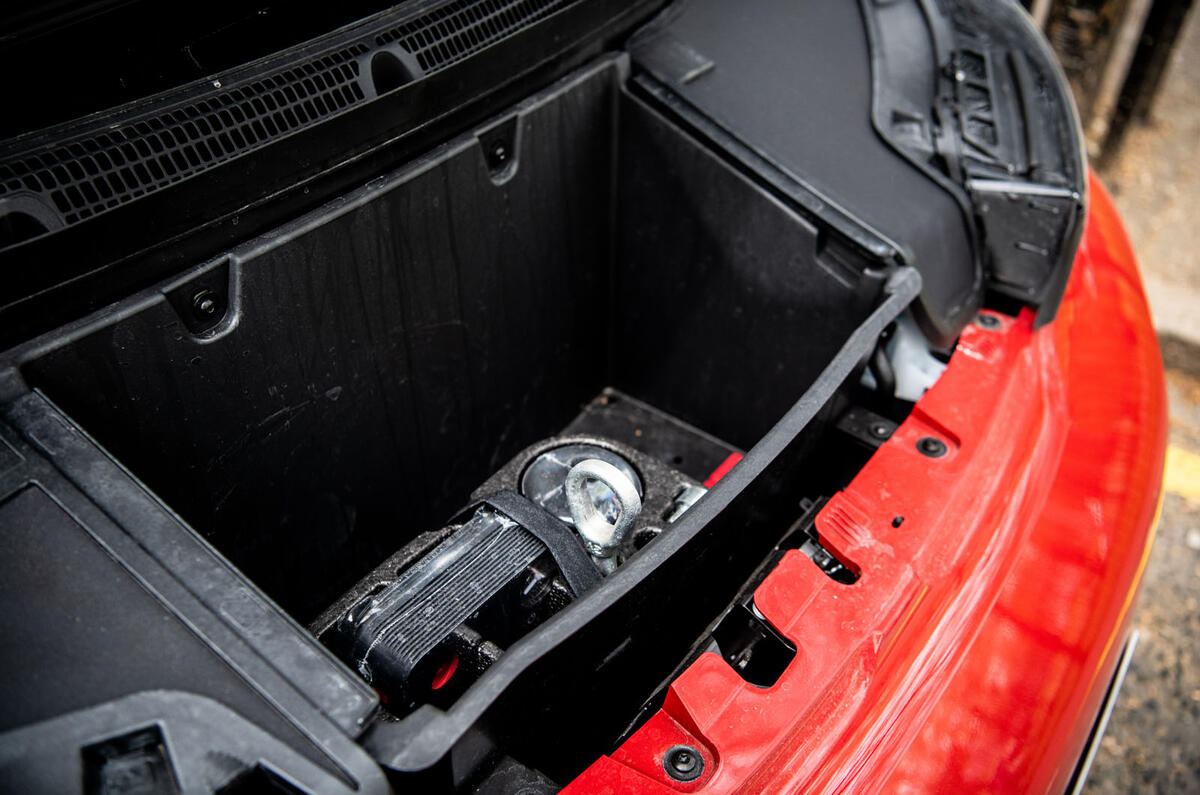 BMW i3S 2019 long-term review - front boot