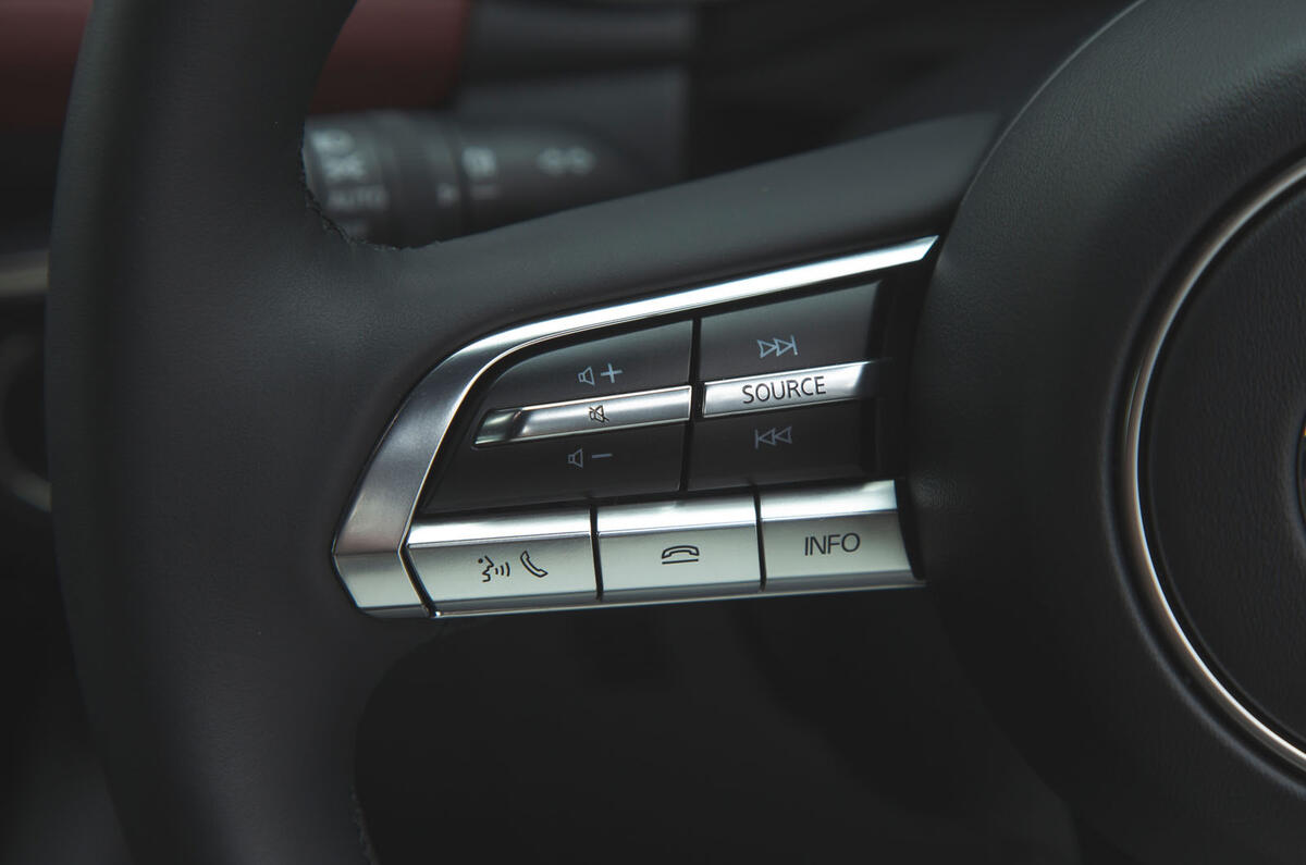 Mazda 3 2019 long term review - steering wheel buttons