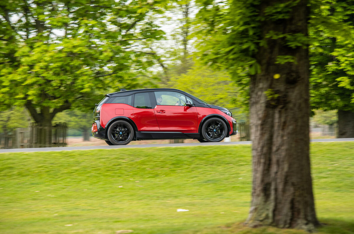 BMW i3S 2019 long-term review - on the road side
