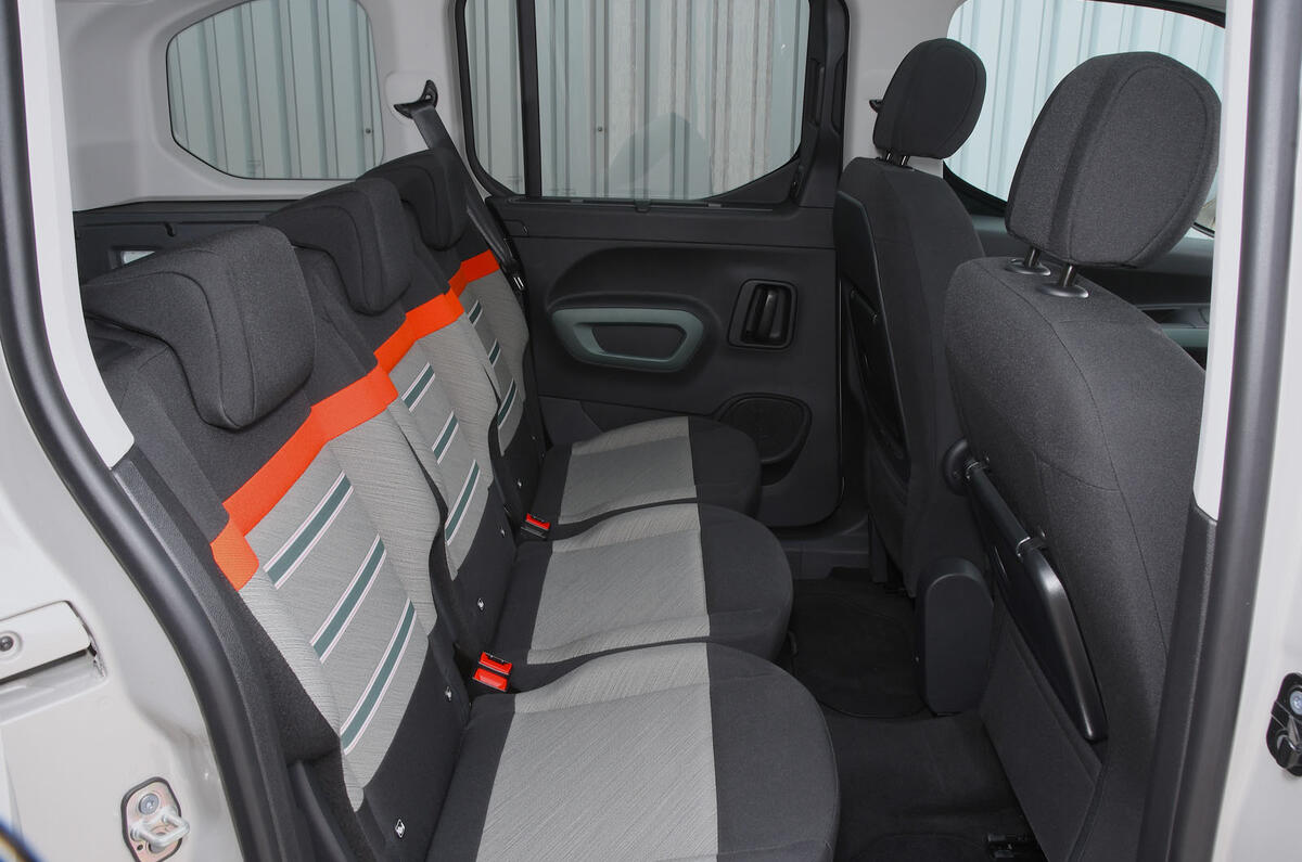 Citroen Berlingo 2019 long-term review - rear seats