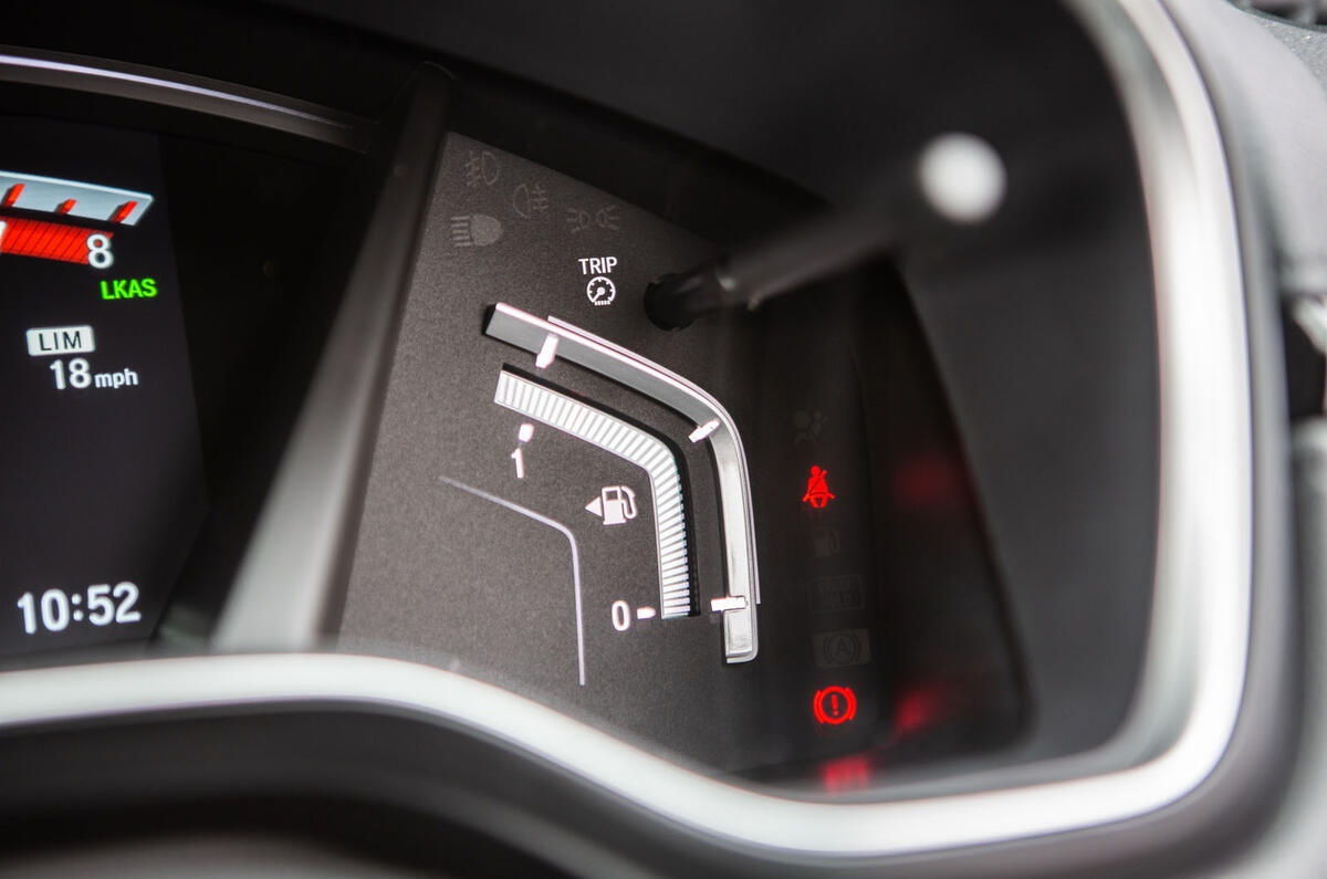 2019 Honda Cr V Gas Tank Capacity