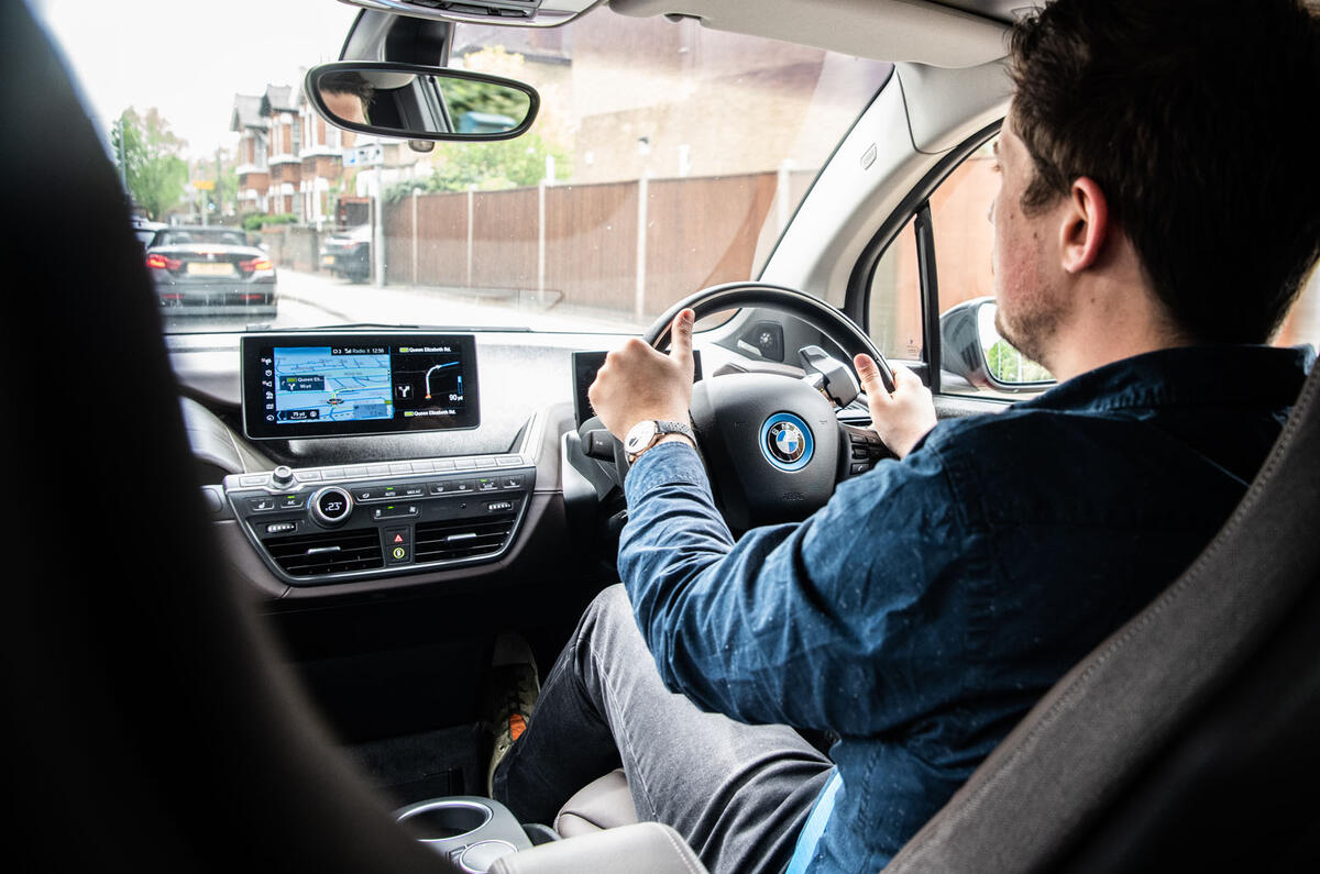 BMW i3S 2019 long-term review - Tom Morgan driving