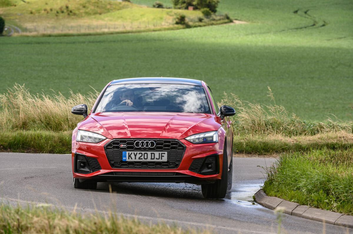 Audi S5 Sportback 2020 : bilan à long terme - coin