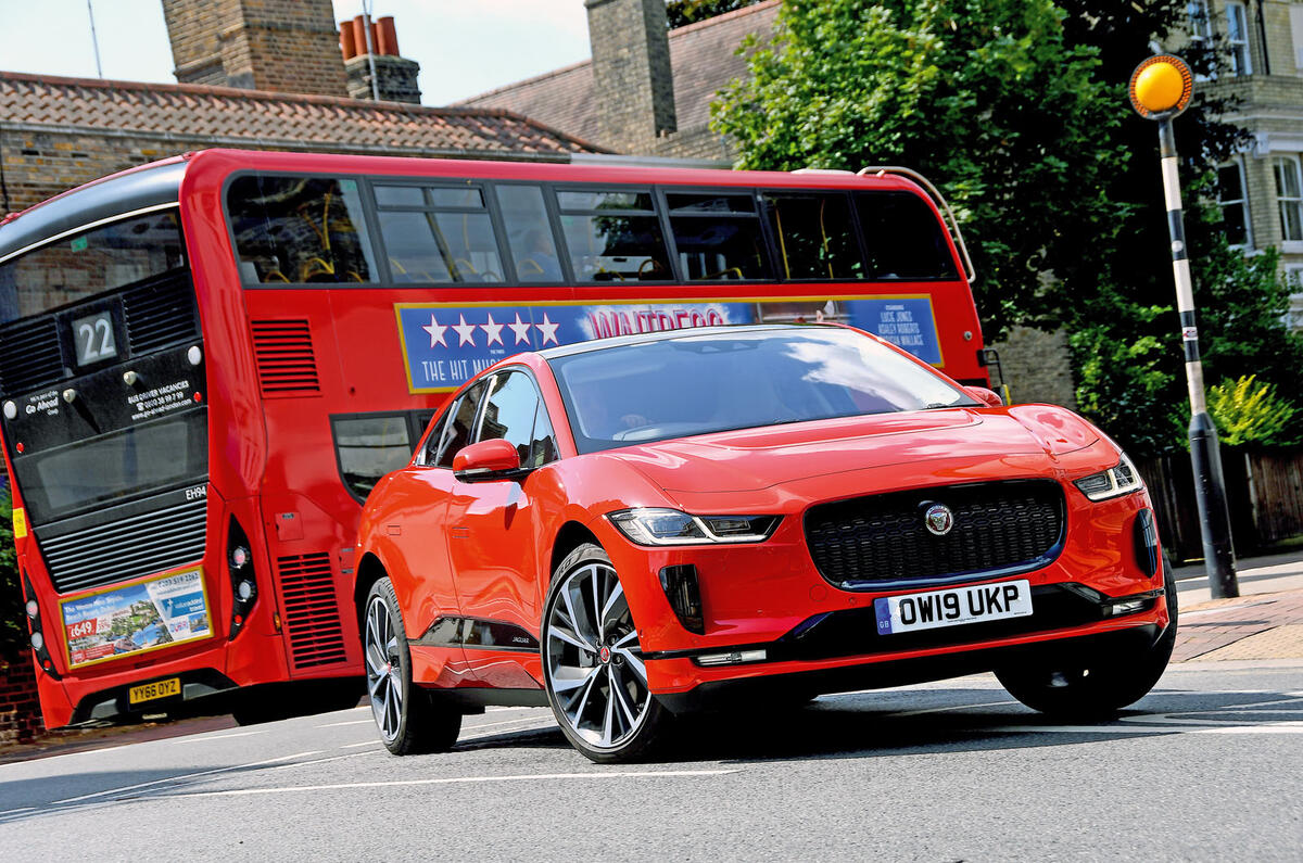 Jaguar I-Pace 2019 long-term test review - static bus