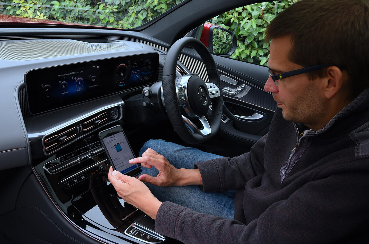 Mercedes-Benz EQC 2020 : révision à long terme - app