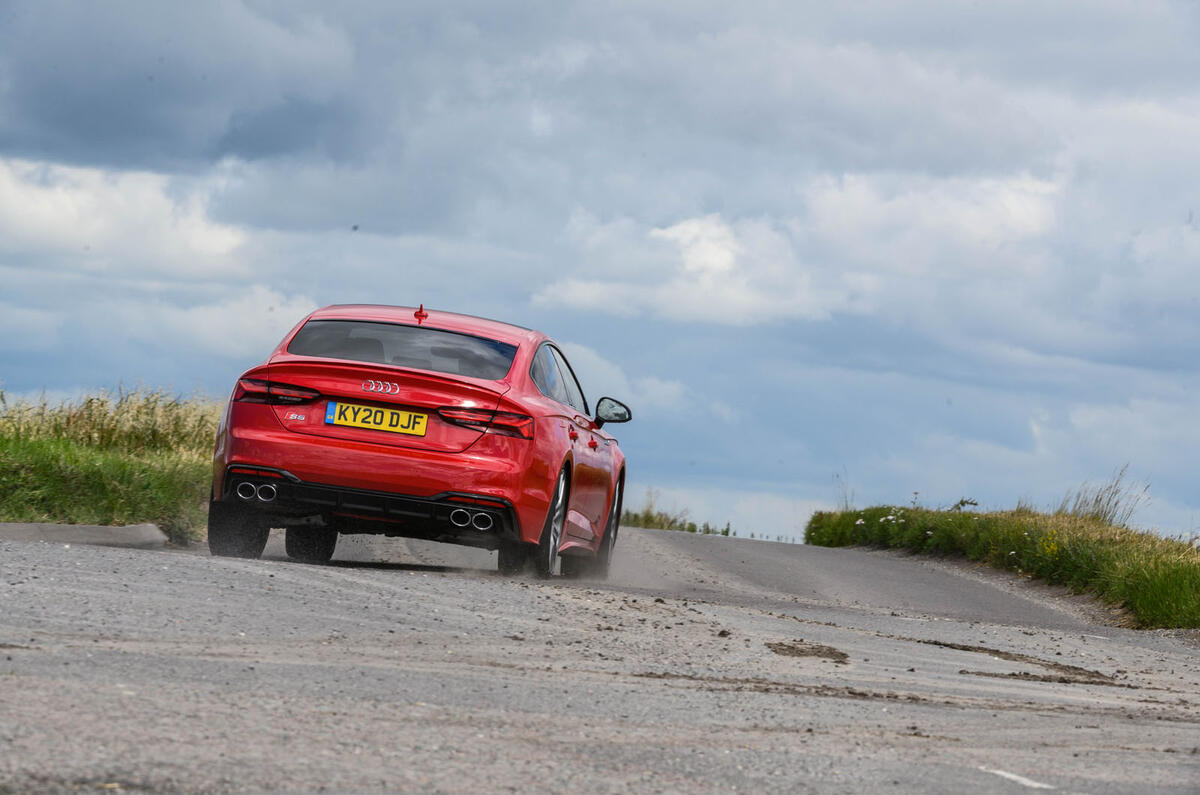 Audi S5 Sportback 2020 : bilan à long terme - coin arrière