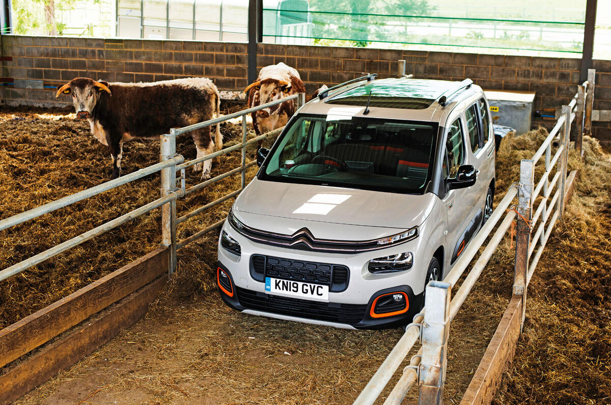 Citroen Berlingo 2019 long-term review - cowshed