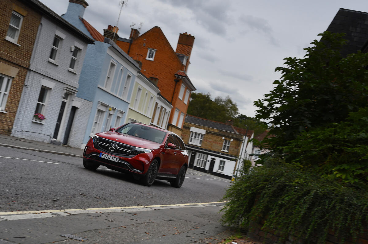 Mercedes-Benz EQC 2020 : révision à long terme - en route