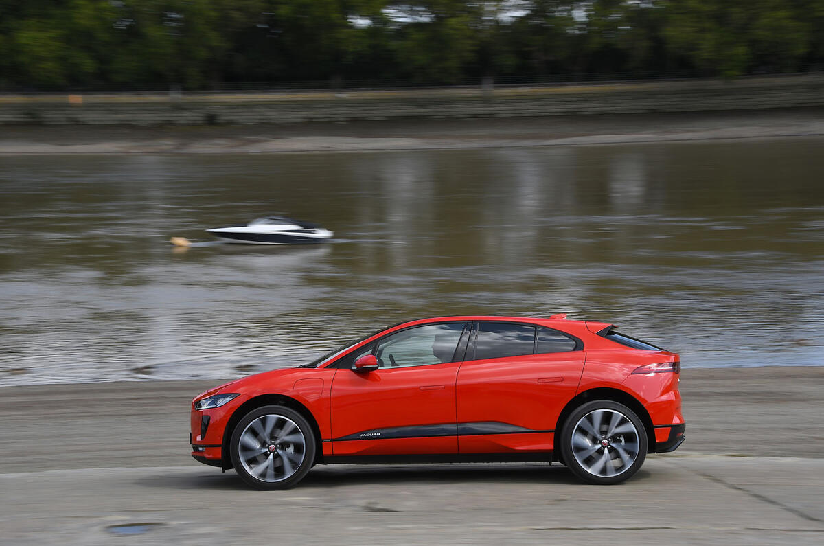 Jaguar I-Pace 2019 long-term test review - hero side