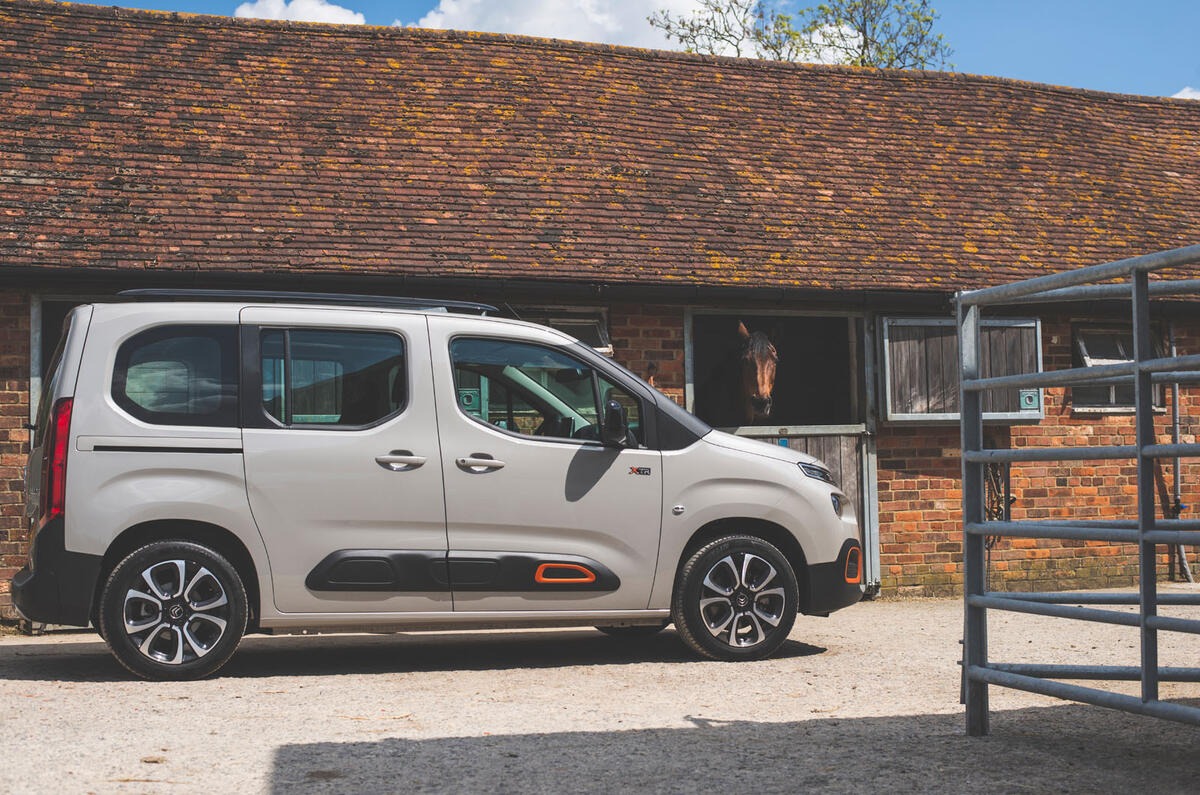 Citroen Berlingo 2019 long-term review - stables side