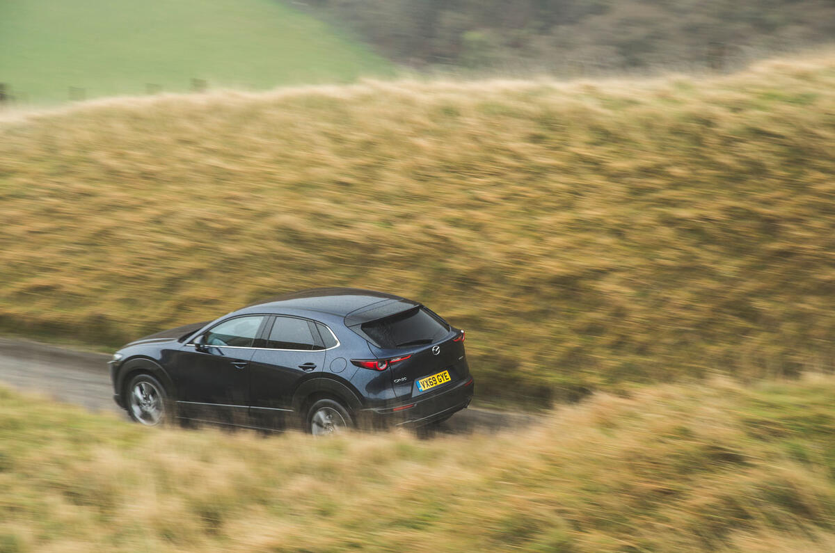 20 Mazda MX 30 2021 : examen à long terme de l'arrière de la route