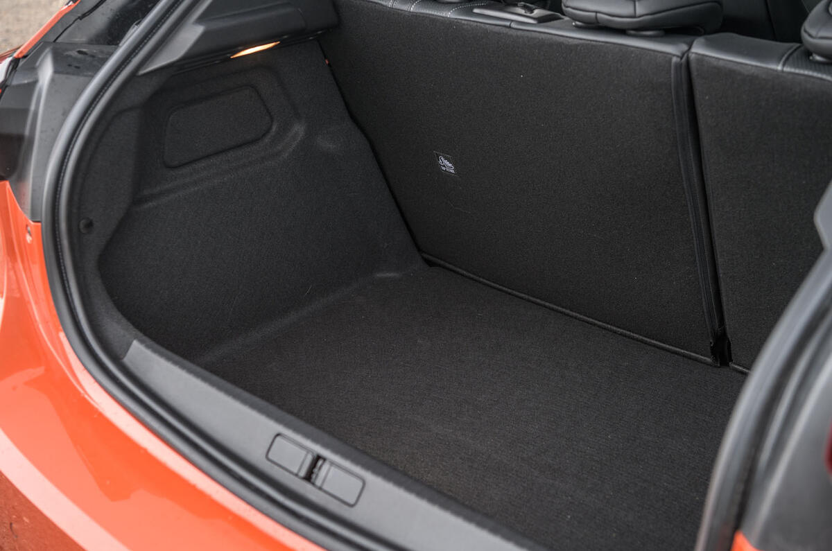 Vauxhall Corsa 2020 long-term review - boot