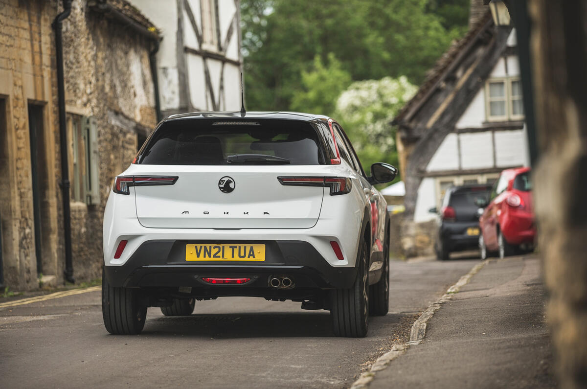 29 Vauxhall Mokka 2021 long term rear end