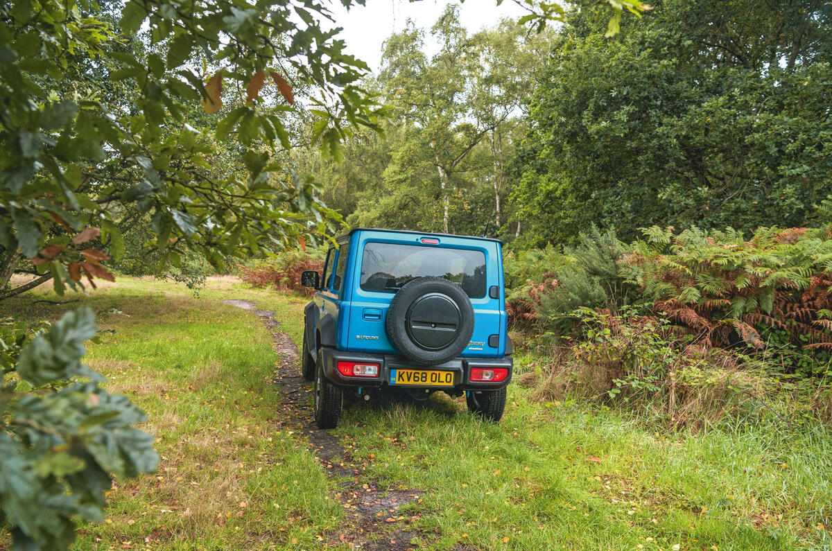 Suzuki Jimny 2019 long-term review - hero rear