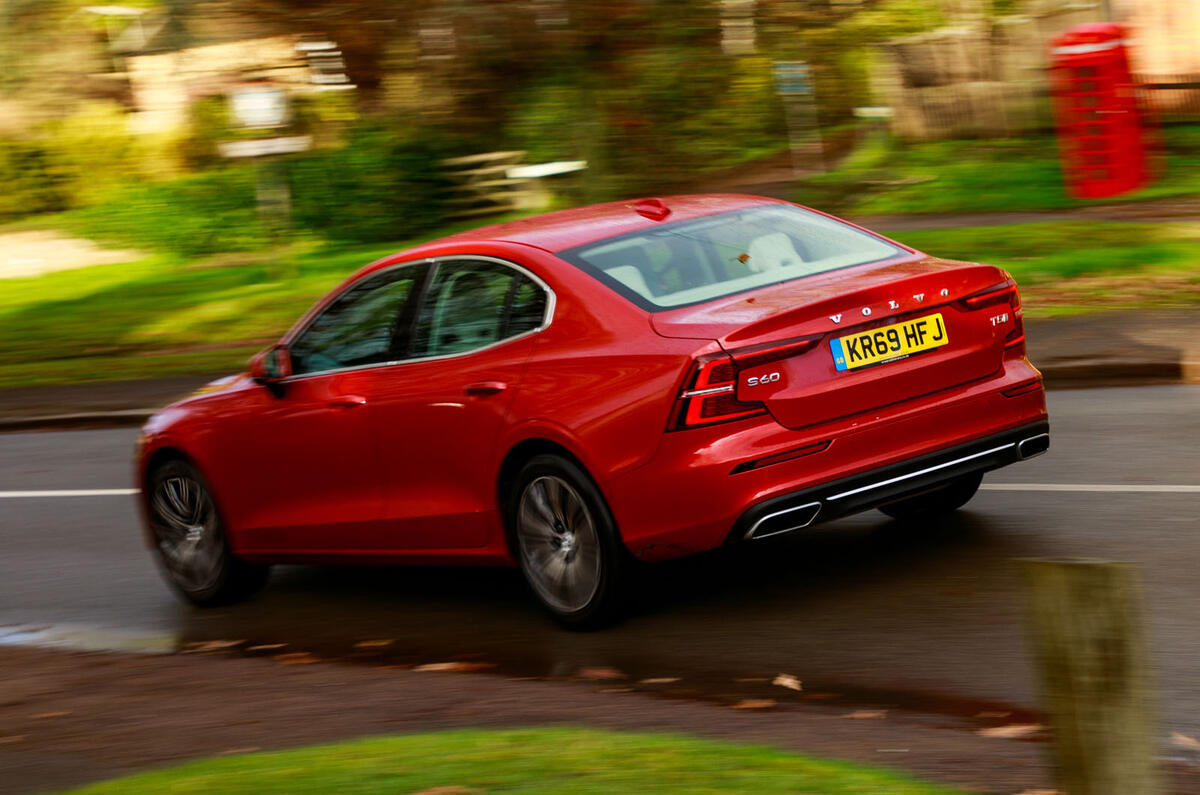 Volvo S60 T5 2020 long-term review - hero rear