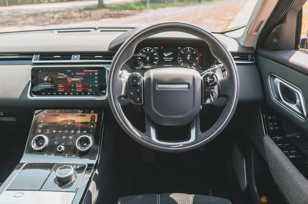 Range Rover Velar 2019 long-term review - dashboard