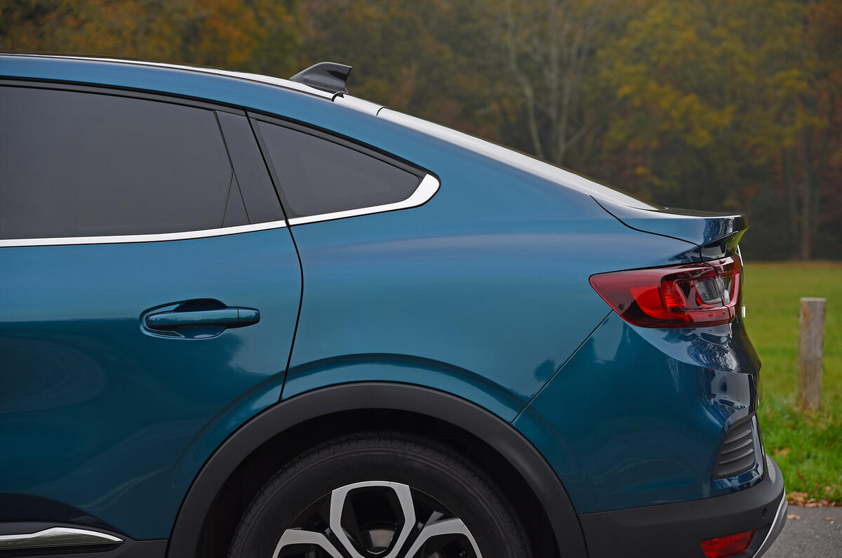 7 Renault Arkana 2022 : revue à long terme - partie arrière
