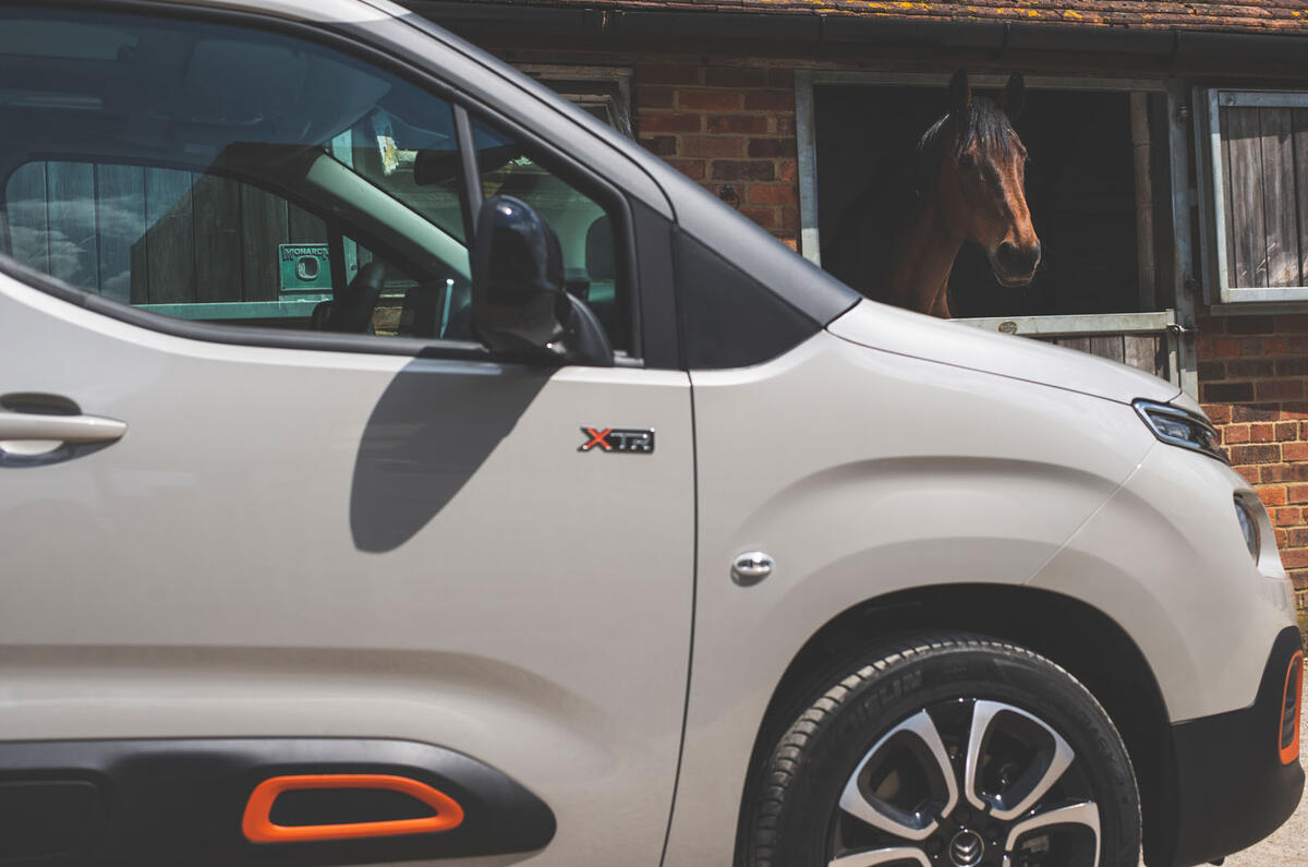 Citroen Berlingo 2019 long-term review - front wing