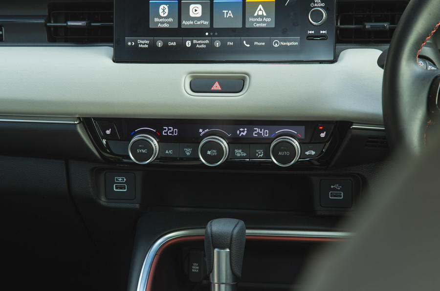8 Honda HR V 2022 LT : avis sur les commandes de climatisation