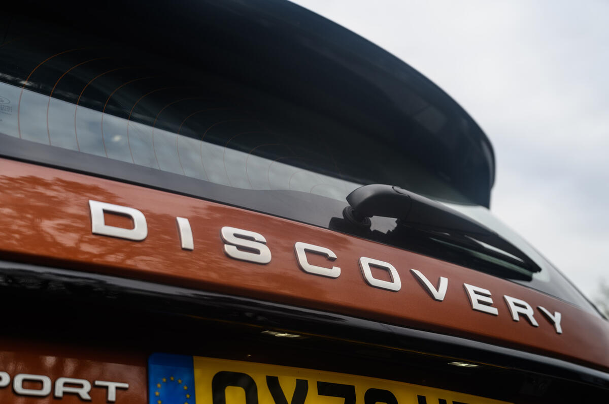 Land Rover Discovery Sport 2020 : bilan à long terme - badge arrière