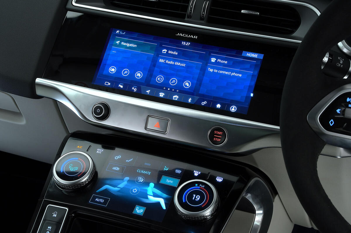 Jaguar I-Pace 2019 long-term test review - infotainment