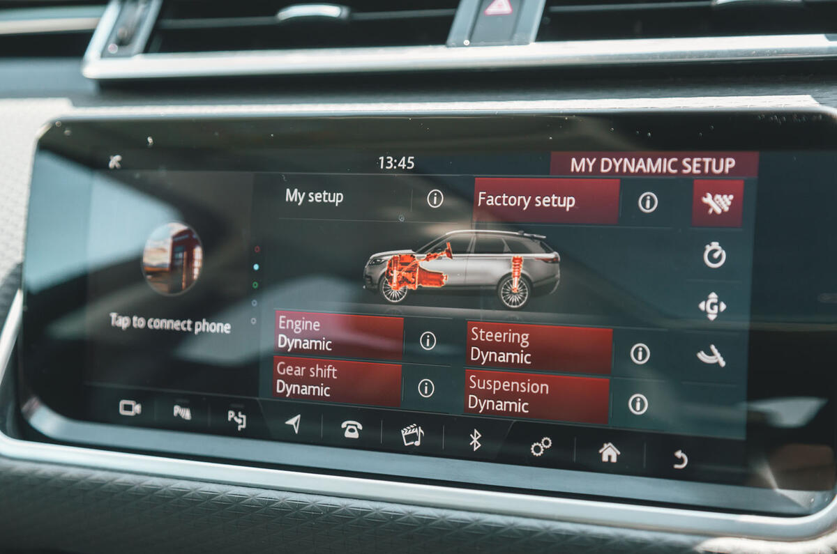 Range Rover Velar 2019 long-term review - infotainment