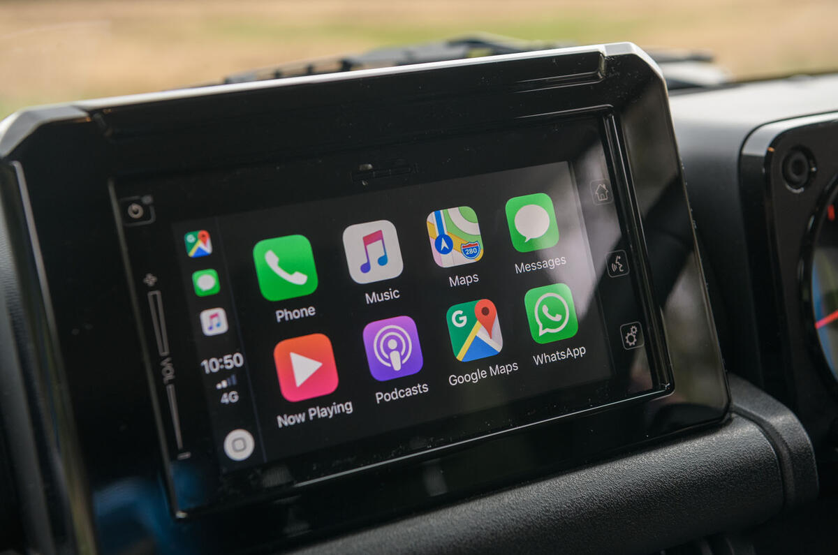 Suzuki Jimny 2019 long-term review - infotainment