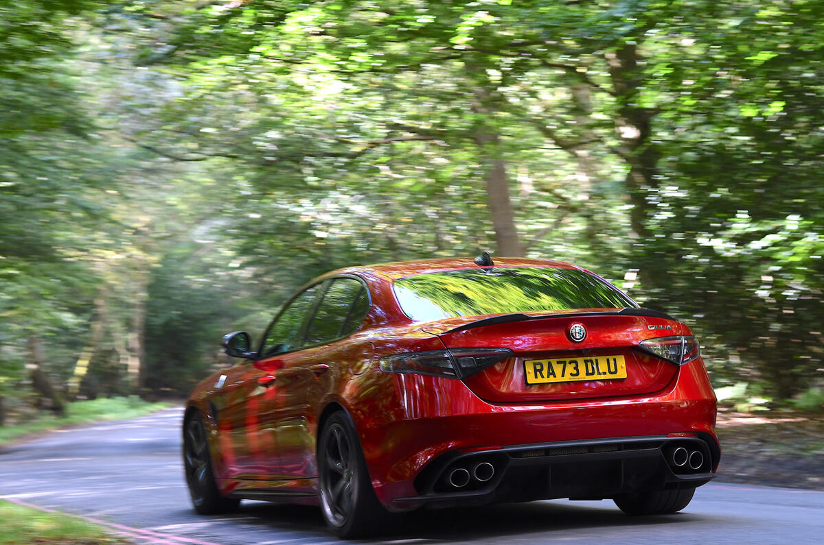 Alfa Romeo Giulia arrière