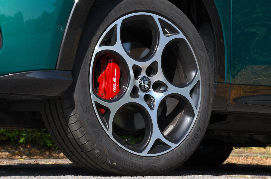 Design des roues de l'Alfa Romeo Tonale